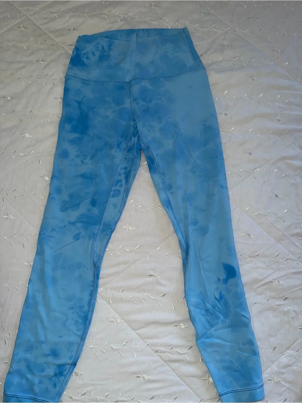 lululemon athletica Sky Blue Tie-Dye align legging